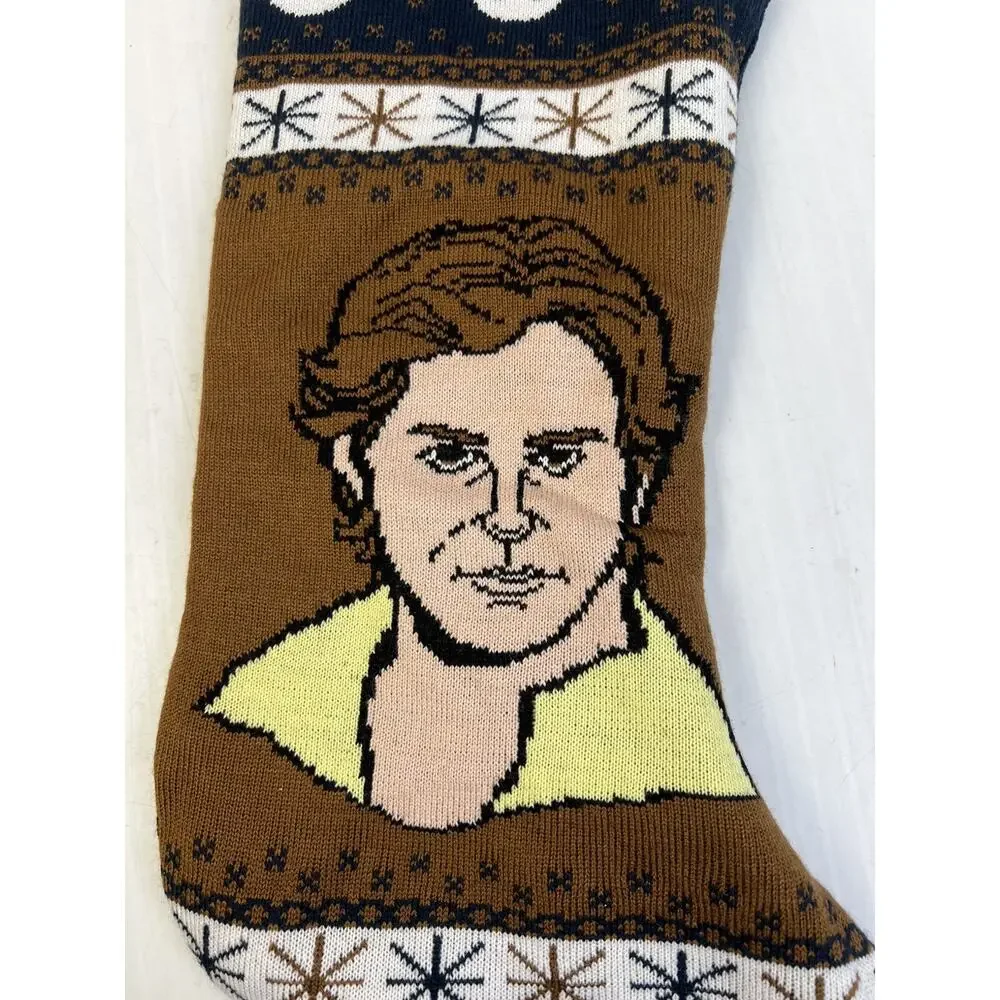 Star Wars Hans Solo Disney Christmas Stocking Knit Harrison Ford 18